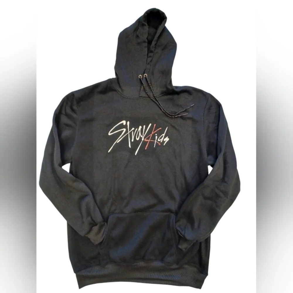 Stray Kids EUC Black Hoodie L/S Kangaroo Size XXXL - Picture 5 of 7
